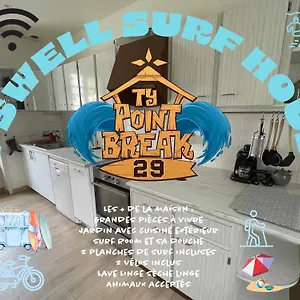  Hébergement de vacances Ti Swell-maison Bord De